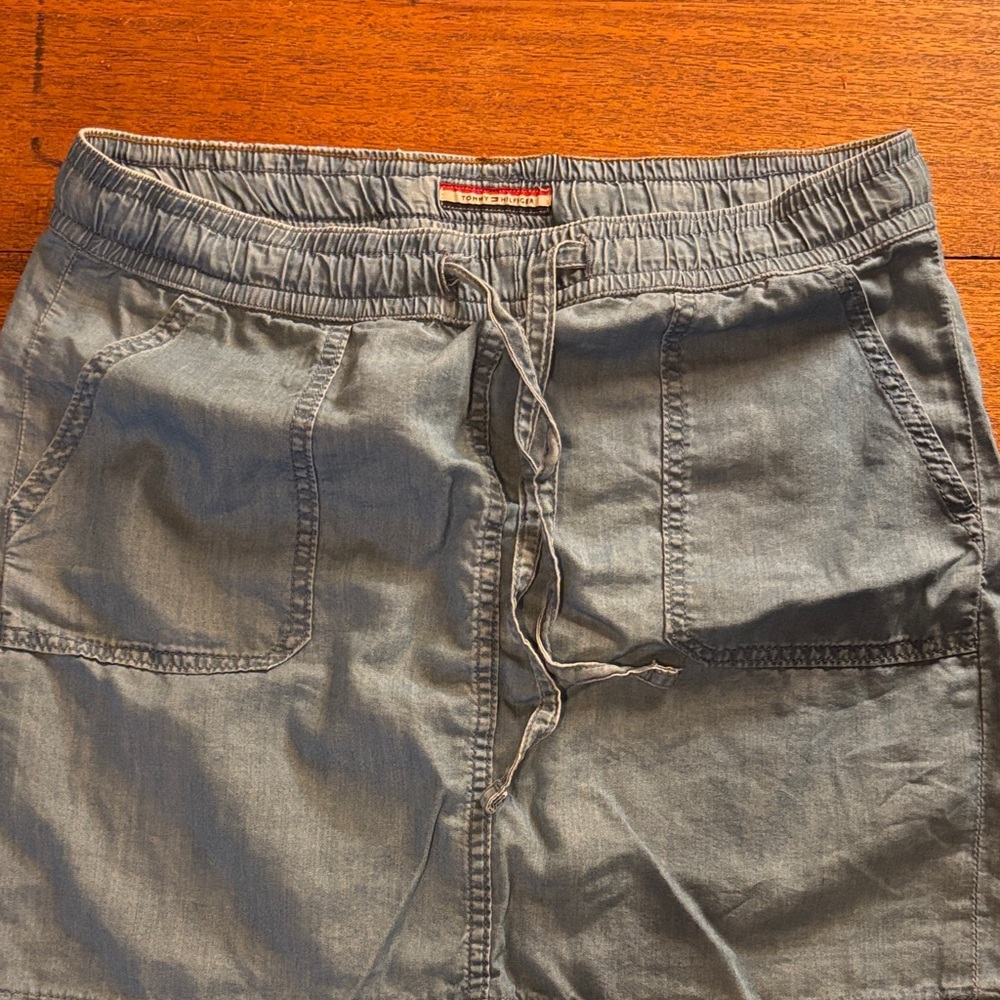 Tommy Hilfiger Gray Mini Skirt